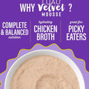 Tiki Cat Velvet Mousse Chicken & Egg Grain-Free Wet Food For Cats (2.8 oz x 12 pouches)