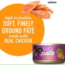 Tiki Cat Luau Wild Salmon Pate Grain-Free Wet Canned Food For Cats (2.8 oz x 12 cans)