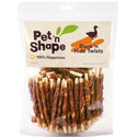 Pet 'n Shape Duck'n Hide Twists Duck Wrapped Rawhide Treats For Dogs