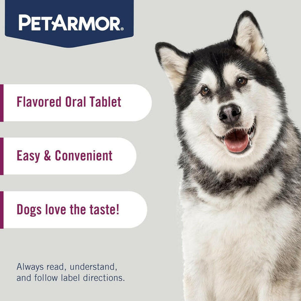 PetArmor 7 Way De-Wormer Medium & Large Dog  6 Count