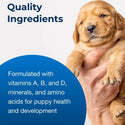 petlac puppy milk is made with quality ingredients