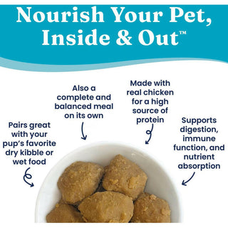 Solid Gold Chicken Meatball in Gravy High Protein Meal Topper for Dogs (10.5 oz)