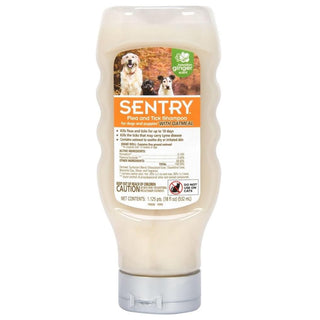 Sentry Flea & Tick Shampoo w/ Oatmeal for Dogs- Hawaiian Ginger Scent (18 oz)