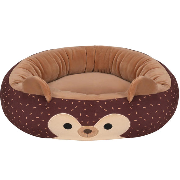 Squishmallows Plush Bolster Pet Bed -Hans the Hedgehog
