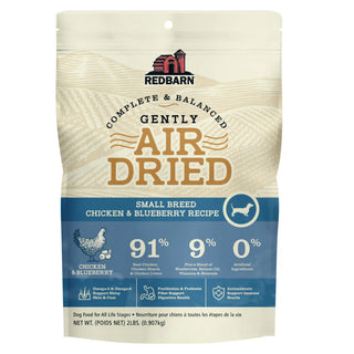 Redbarn Air-Dried Small Breed Chicken & Blueberry Recipe Food For Dogs (2 lb)