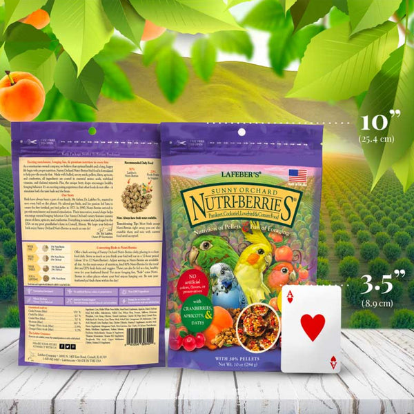 Lafeber Sunny Orchard Nutri-Berries Bird Food (10 oz)