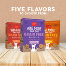 Cloud Star Wag More Bark Less Grain-Free Pumpkin Crunchy Biscuits Treats For Dogs