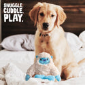 Snugarooz Tom Yeti Squeaker and Crinkle Plush Dog Toy