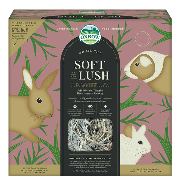 Oxbow Animal Health Prime Cut Soft & Lush Timothy Hay