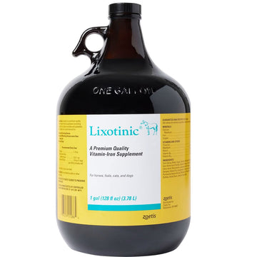 Lixotinic Vitamin-Iron Supplement for Horses Cats and Dogs (Gallon)