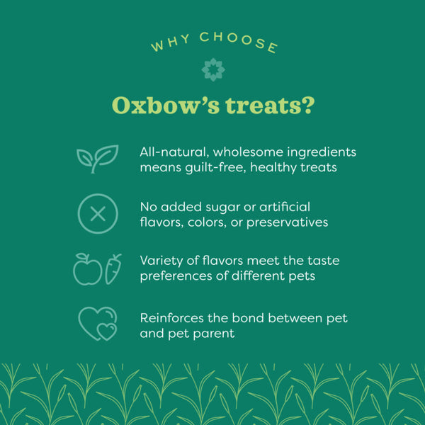 Oxbow Animal Health Simple Rewards Veggie Small Animal Treats (3 oz)