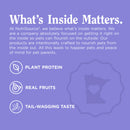 NutriSource Nutty Butter Bites with Almond Butter & Blueberry Soft & Chewy Dogs Treats (6 oz)