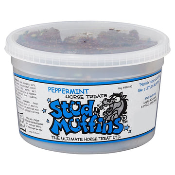 Stud Muffins Peppermint Horse Treats (20 oz tub)