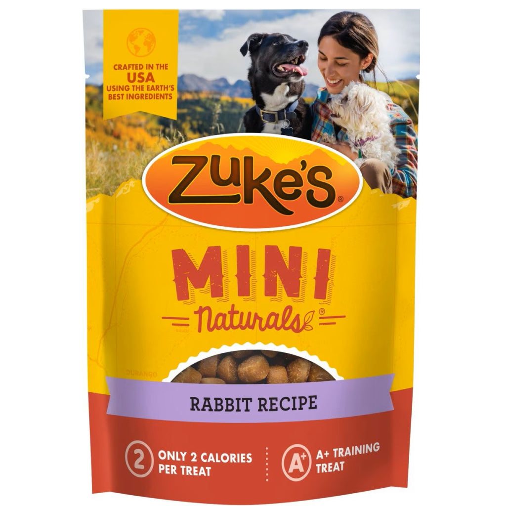 Zuke's Mini Naturals Rabbit Recipe Training Treats for Dogs (6 oz)