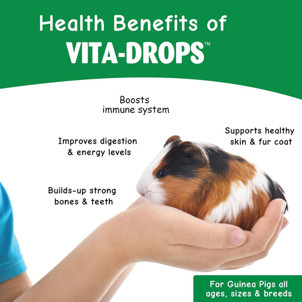 Oasis Vita-Drops High Potency Daily Vitamins for Guinea Pigs (2 oz)