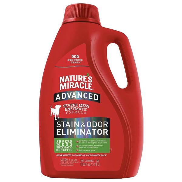 Nature's Miracle Advanced Enzymatic Formula Stain & Odor Eliminator For Dogs (Gallon)