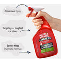 Nature's Miracle Advanced Enzymatic Stain & Odor Eliminator Severe Mess formula for Cats