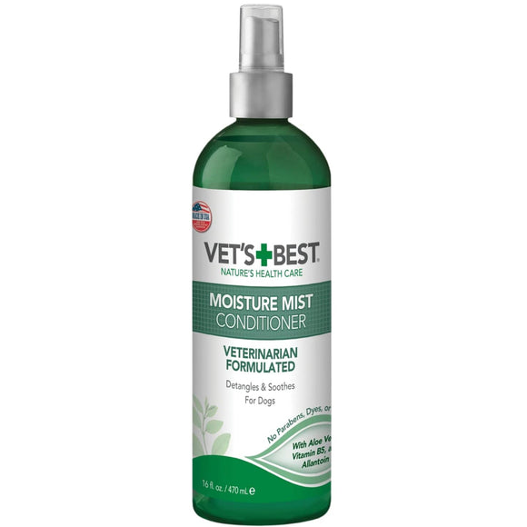 Vet's Best Moisture Mist Conditioner Spray For Dogs (16 oz)
