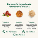 Earth Rated 3-in-1 Double Coat White Tea & Basil Shampoo & Conditioner for Dogs (16 oz)