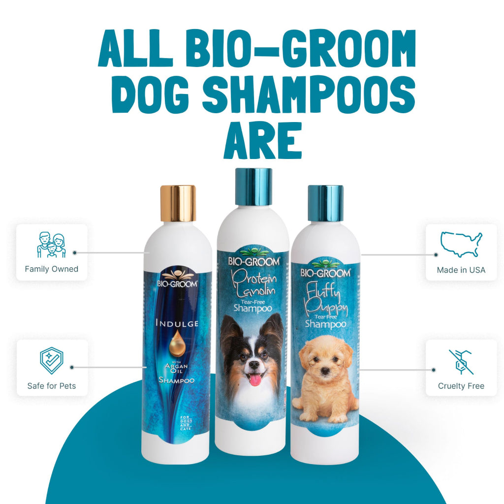 Bio Groom Fluffy Puppy Tear Free Shampoo For Dogs (12 oz)