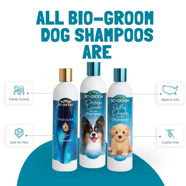 Bio Groom Fluffy Puppy Tear Free Shampoo For Dogs (12 oz)