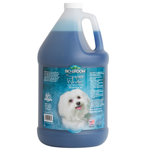 Bio Groom Super White Coat Brightening Shampoo For Dogs