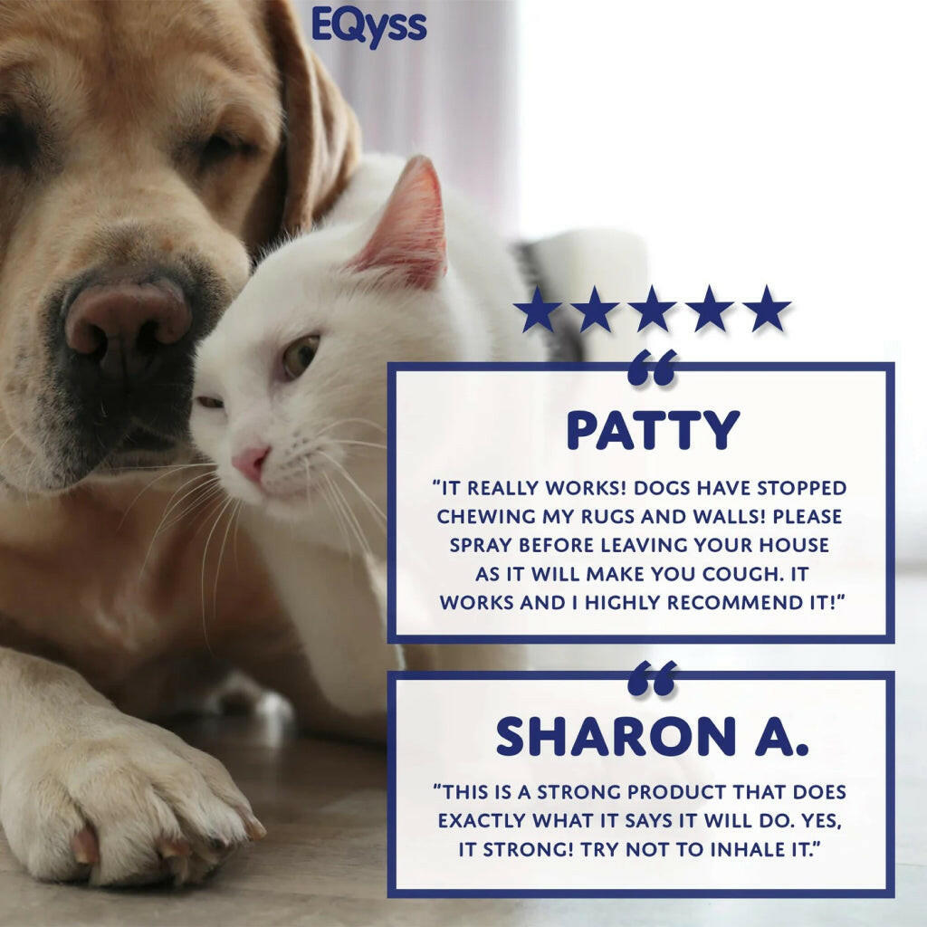 EQyss Grooming Products Chew-Proof Anti-Chew Spray For Pet (8 oz)