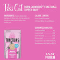 Tiki Cat Born Carnivore Function Food Topper For Cats -Baby (1.5 oz x 12 pouches)