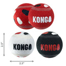 Kong Signature Sport Balls Toy For Dogs- Medium (3 pack)