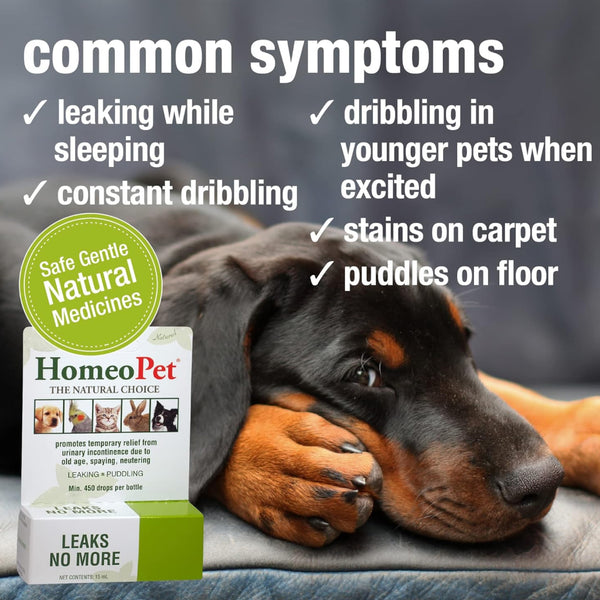 HomeoPet Leaks No More For Pets (15 ml)