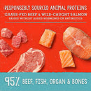 Stella & Chewy's Perfectly Beef & Salmon Meal Mixers Freeze-Dried Raw Topper For Puppies (18 oz)