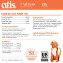 OTIS Wild Things Elk Trainers Bite-Sized Treats for Dogs (4 oz)