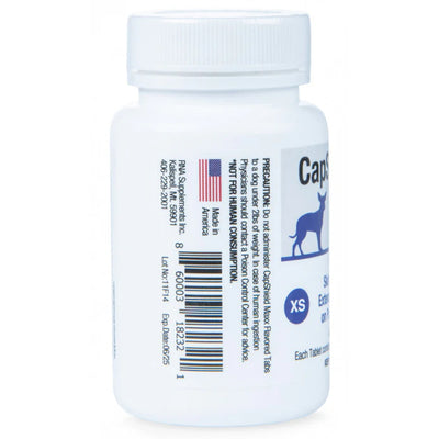 CapShield Maxx Flea Protection Supplement for Extra Small Dogs 2-10 lb (6 tablets)