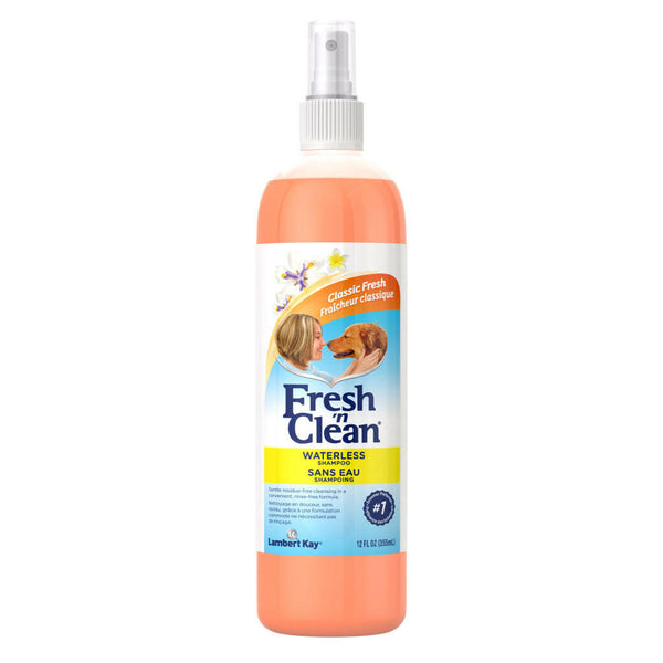 Fresh 'n Clean Waterless Shampoo For Dogs -Classic Fresh Scent (12 oz)