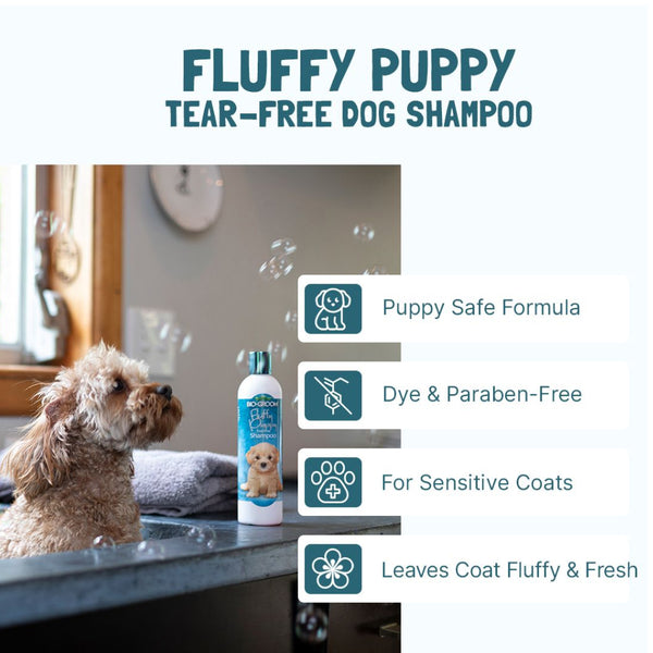 Bio Groom Fluffy Puppy Tear Free Shampoo For Dogs (12 oz)