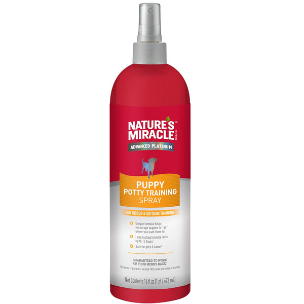 Nature's Miracle Advanced Platinum Puppy Potty Training Spray