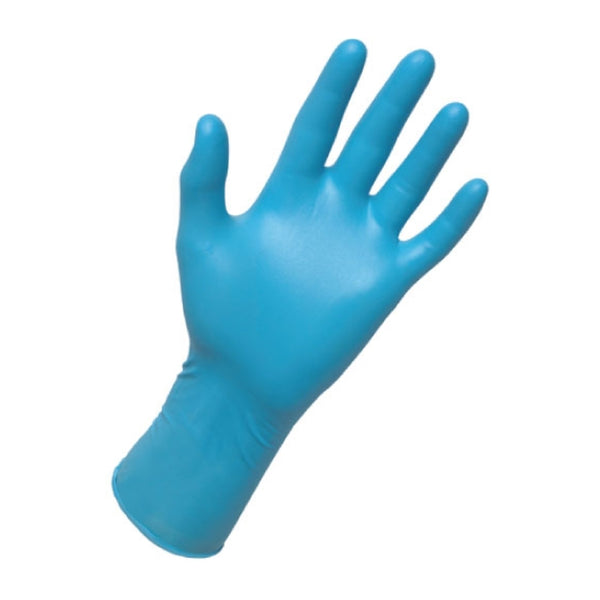 Aspen Powder Free Examination Gloves- Blue (100 Count)