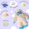 Snugarooz Young Yeti Dog Soft Plush Toy