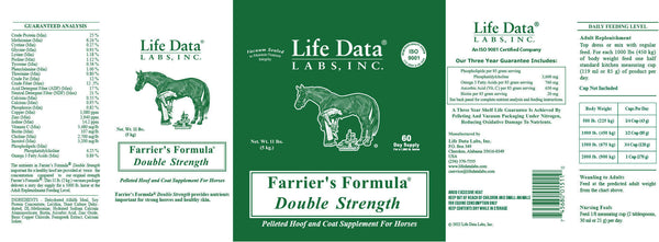 Farrier's Formula Double Strength Hoof & Coat Supplement for Horses