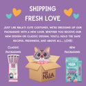 Love Nala Mousse Tuna & Salmon Recipe Lickable Treats For Cats (0.5 oz tube x 4)