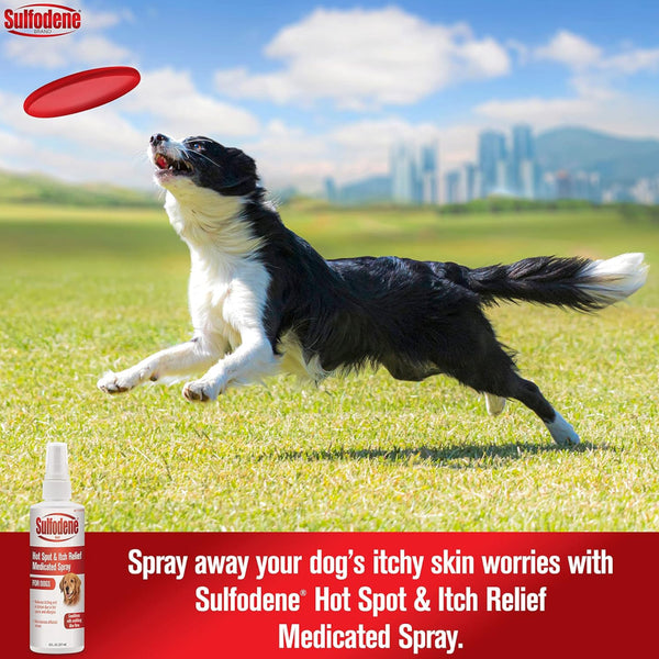 Sulfodene Hot Spot & Itch Relief Medicated Spray For Dogs (8 oz)