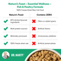 Dr. Marty Nature's Feast Essential Wellness Fish & Poultry Freeze Dried Raw Cat Food (5.5 oz)
