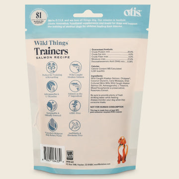 OTIS Wild Things Salmon Trainers Bite-Sized Treats for Dogs (4 oz)