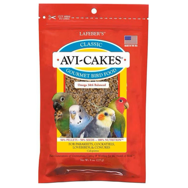 Lafeber Classic Avi-Cakes Small Bird Treats (8 oz)