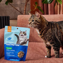 Ark Naturals Kiss Me-Ow Cleaning Dental Chews Crunchy Cat Treats -Tuna Flavor