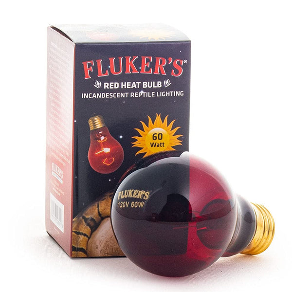 Fluker's Red Heat Bulb Incandescent Light for Reptiles