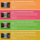 Tiki Cat Chicken Craves Favorites Grain-Free Wet Food For Cats -Mega Pack (2.8 oz x 24 cans)