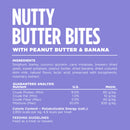 NutriSource Nutty Butter Bites with Peanut Butter & Banana Soft & Chewy Dogs Treats (6 oz)