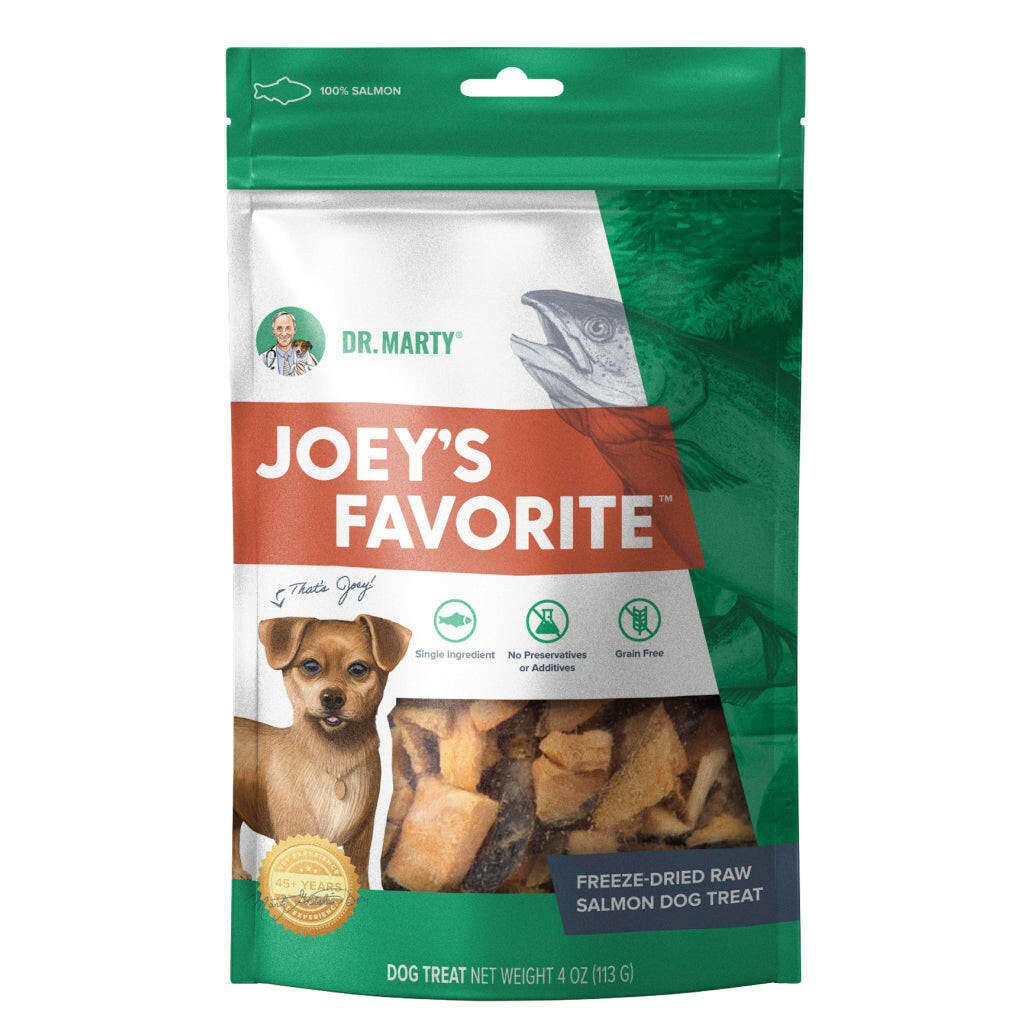 Dr. Marty, Joey’s Favorite Freeze Dried Salmon Treats (4 oz)