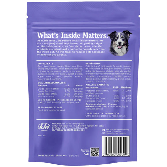 NutriSource Crunchy Crunchers Liver Dog Biscuits (14 oz)